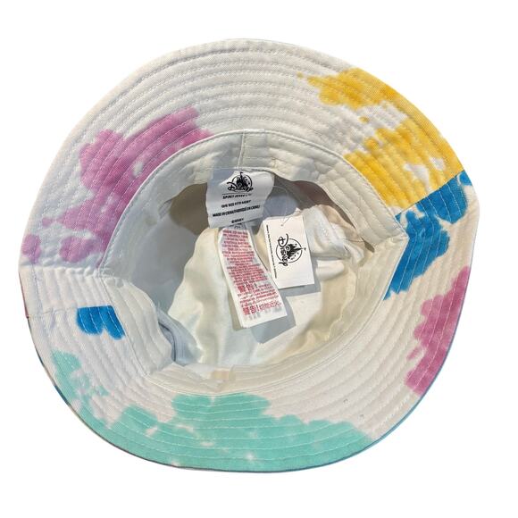 NWT Disney Parks Bucket Hat Tie Dye Spirit Jersey One Size World NEW Mickey Cap - Picture 5 of 6